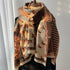 Color Blocking And Matching Cashmere Scarves For Women - ROUTINE FASHION